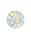 Flat Plate La Mediterránea Lemon 25,5 cm (24 Units)