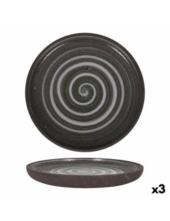 Piatto da pranzo Krakatoa Ø 30 cm (3 Unità)