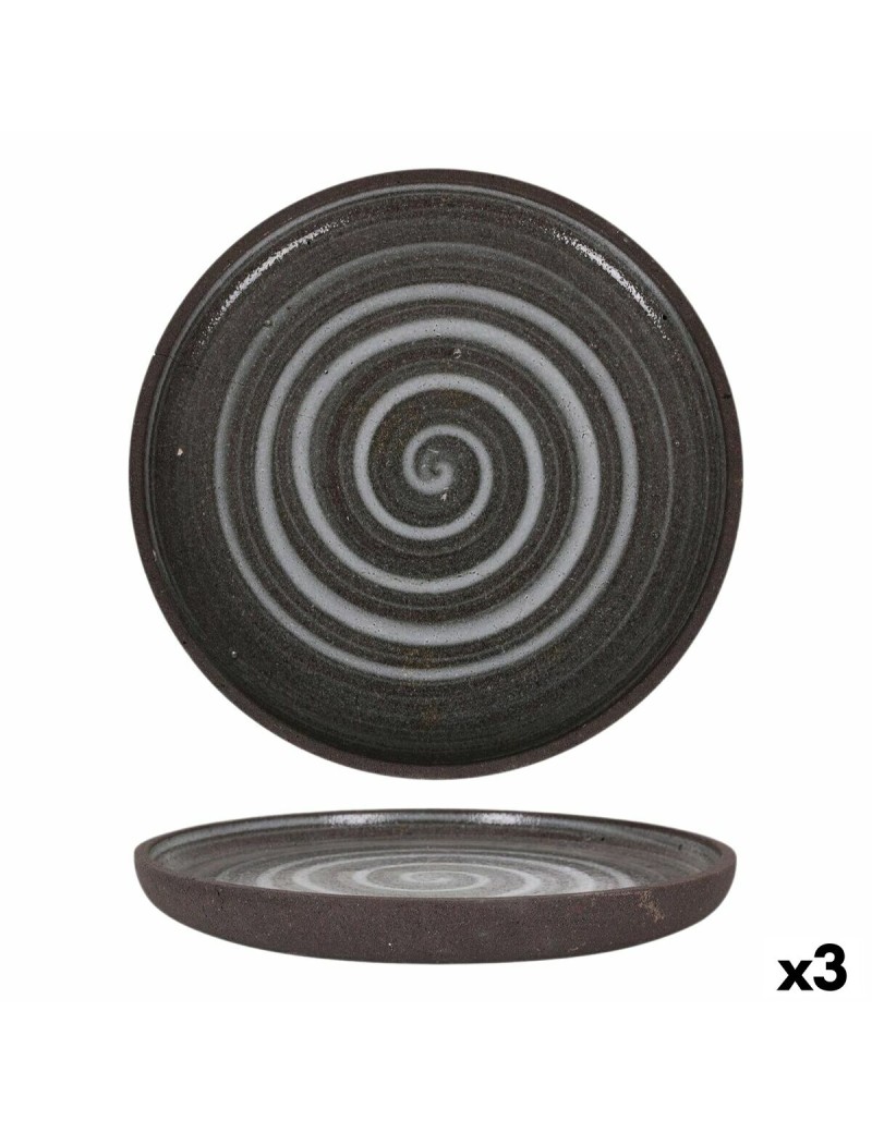 Plato Llano Krakatoa Ø 30 cm (3 Unidades)