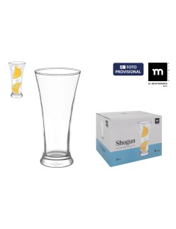 Set di Bicchieri La Mediterránea SHOGUN 0,3 L 6 Pezzi (8 Unità)
