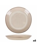 Piatto Fondo Duomo Beige Ø 23 cm (6 Unità)