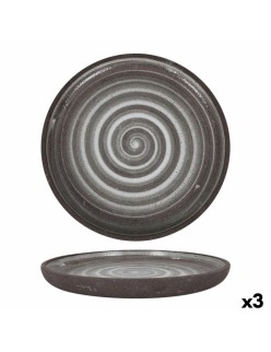 Piatto da pranzo Krakatoa Ø 27 cm (3 Unità)