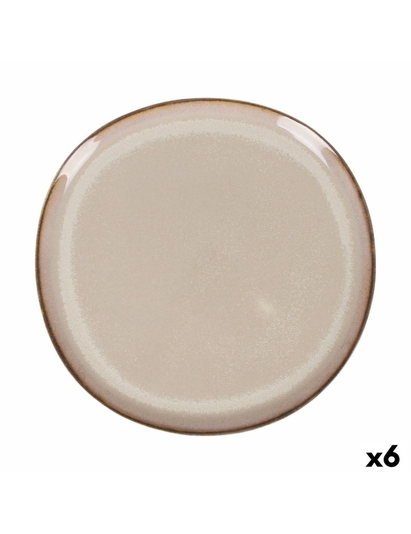 Piatto da Dolce Duomo Beige Ø 21 cm (6 Unità)