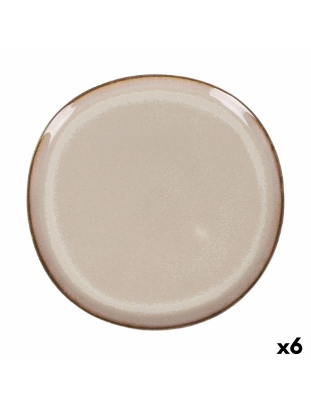 Piatto da Dolce Duomo Beige Ø 21 cm (6 Unità)