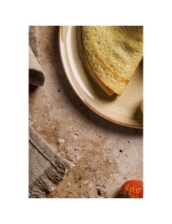 Piatto da Dolce Duomo Beige Ø 21 cm (6 Unità)