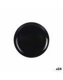 Piatto da pranzo La Mediterránea Antracite 25 x 25 x 1,5 cm (24 Unità)
