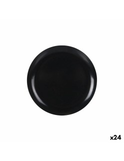 Flat Plate La Mediterránea Anthracite 25 x 25 x 1,5 cm (24 Units)