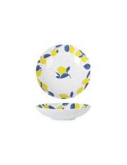 Deep Plate La Mediterránea Lemon 21 x 5,3 cm (24 Units)