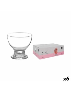 Ice Cream and Milk Shake Glass La Mediterránea NISP 0,2 L 6 Pieces (6 Units)