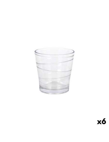 Set de Vasos La Mediterránea Rock aros 6 Piezas (6 Unidades)