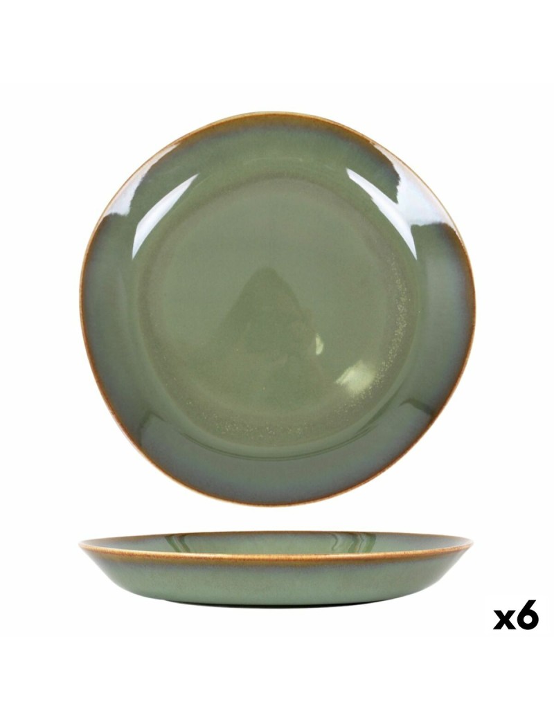 Piatto Fondo Duomo Verde Ø 23 cm (6 Unità)