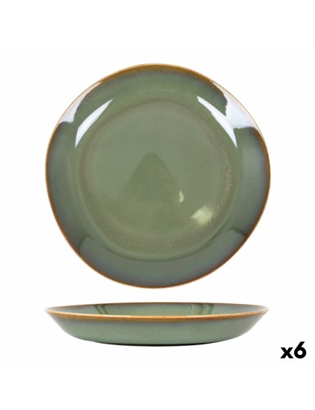 Piatto Fondo Duomo Verde Ø 23 cm (6 Unità)