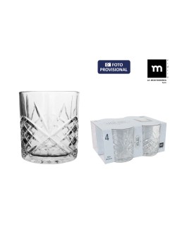 Set di Bicchieri La Mediterránea Volos 4 Pezzi (12 Unità)
