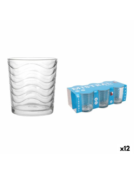 Set di Bicchieri La Mediterránea Mistral waves 6 Pezzi (12 Unità)