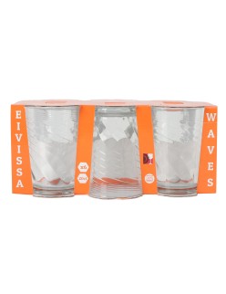 Conjunto de Copos La Mediterránea Waves 6 Peças (8 Unidades)