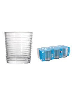 Set de Vasos La Mediterránea Mistral rings 6 Piezas (12 Unidades)