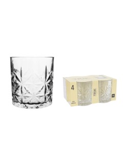 Set di Bicchieri La Mediterránea Trik 4 Pezzi (12 Unità)