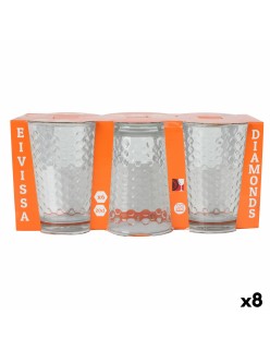 Gläserset La Mediterránea Diamonds 6 Stücke (8 Stück)