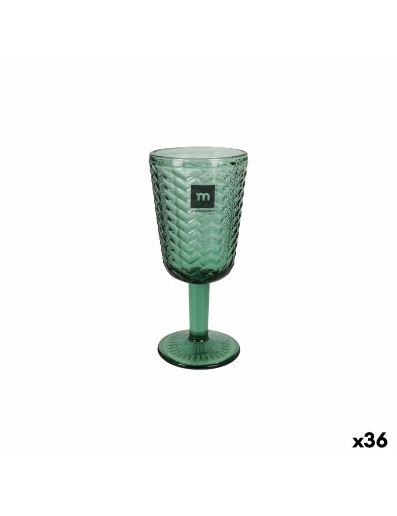 Champagnerglas La Mediterránea Spica grün (36 Stück)