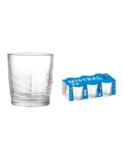 Set di Bicchieri La Mediterránea Mistral duna 6 Pezzi (12 Unità)