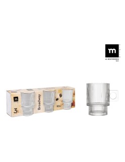 Set di Tazze La Mediterránea Broadway 3 Pezzi (24 Unità)