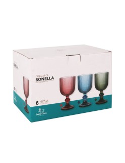 Copa de champán Santa Clara Sonella Verde (36 Unidades)