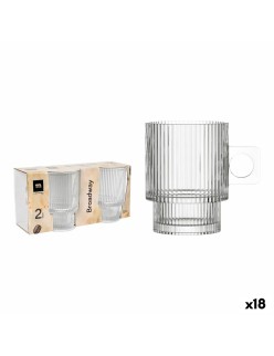 Set di Tazze La Mediterránea Broadway 2 Pezzi (18 Unità)
