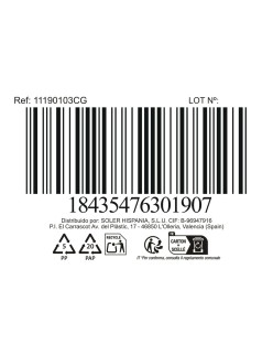 Juego de Tazas La Mediterránea Naira 3 Piezas (24 Unidades)