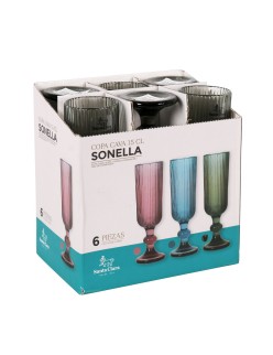 Calice da champagne Santa Clara Sonella Verde (36 Unità)