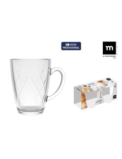 Set di Tazze La Mediterránea Naira 2 Pezzi (36 Unità)