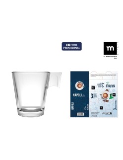 Tassensatz La Mediterránea Napoli liso 3 Stücke (24 Stück)