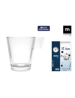 Tassensatz La Mediterránea Napoli liso 2 Stücke (36 Stück)