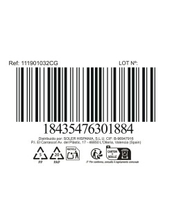 Juego de Tazas La Mediterránea Naira 3 Piezas (24 Unidades)