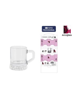Schnapsgläser-Set La Mediterránea Royal gold 4 Stücke (24 Stück)