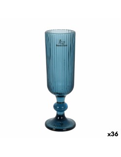 Champagne glass Santa Clara Sonella Blue (36 Units)