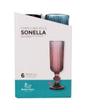 Calice da champagne Santa Clara Sonella Azzurro (36 Unità)
