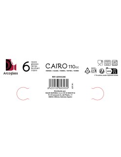 Conjunto de Copos La Mediterránea Cairo 6 Peças (24 Unidades)