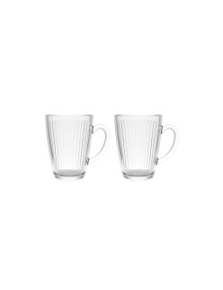Set of Mugs La Mediterránea Naira 2 Pieces (36 Units)