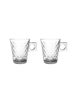 Set di Tazze La Mediterránea Lima diamond 2 Pezzi (36 Unità)