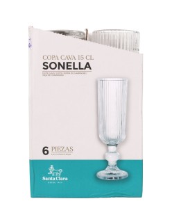 Champagne glass Santa Clara Sonella (36 Units)