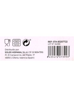 Champagne glass Santa Clara Sonella (36 Units)