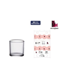 Schnapsgläser-Set La Mediterránea Micy 6 Stücke (36 Stück)