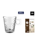 Set of Mugs La Mediterránea Lima abstracto 2 Pieces (36 Units)