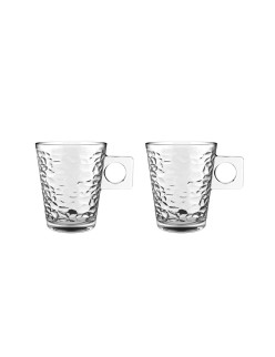 Set of Mugs La Mediterránea Lima abstracto 2 Pieces (36 Units)
