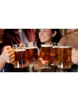 Bierkrug La Mediterránea (24 Stück)