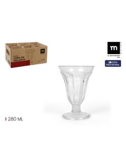 Eiscreme- und Milchshakes-Becher La Mediterránea 0,28 l (24 Stück)