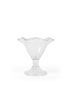 Ice Cream and Milk Shake Glass La Mediterránea (24 Units)