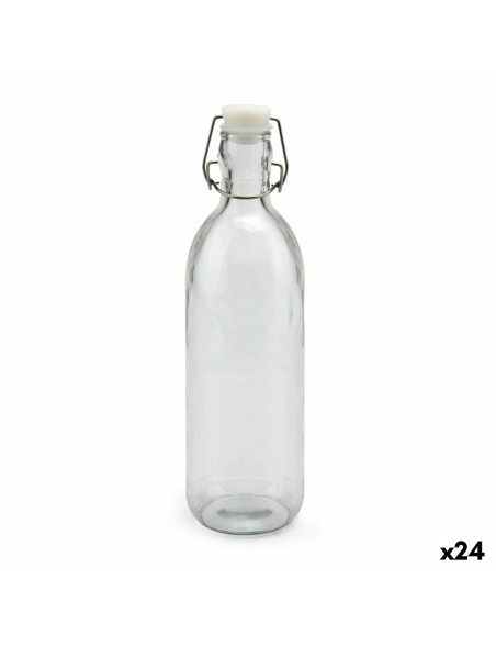 Glas-Flasche La Mediterránea Glas 1 L (24 Stück)