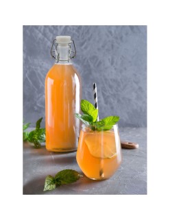 Glas-Flasche La Mediterránea Glas 1 L (24 Stück)
