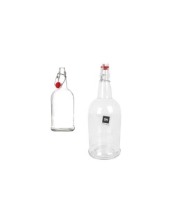 Glas-Flasche La Mediterránea 1 L (12 Stück)